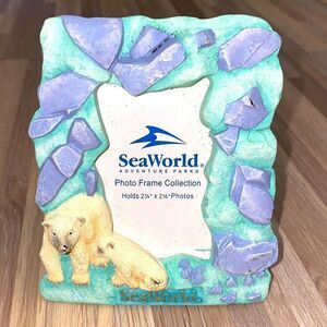 Sea world home accent picture frame polar bears